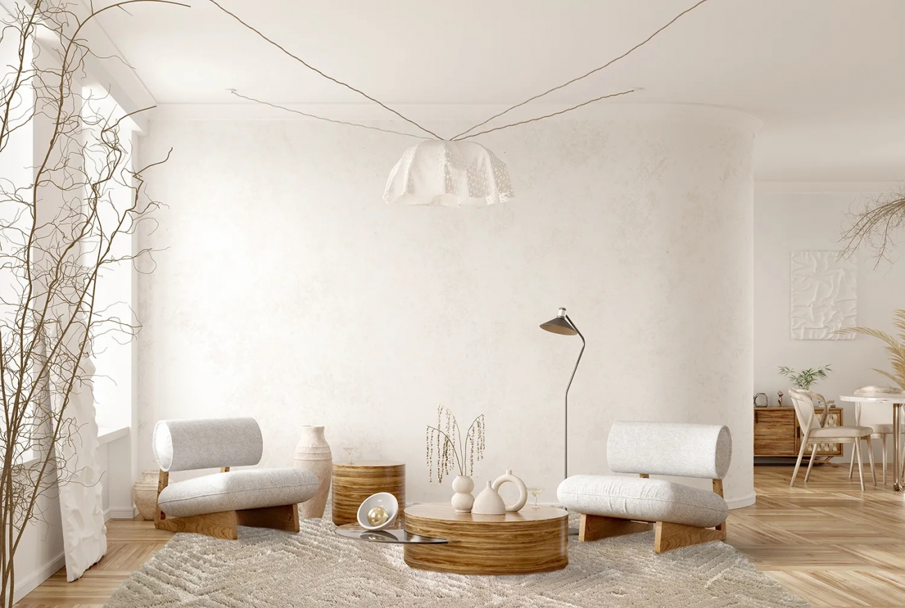 Kuitumatto 'Monti' 240x340cm - Beige