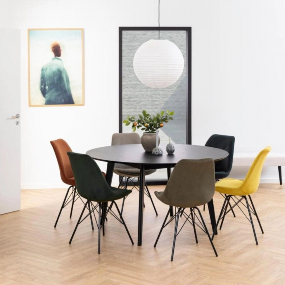 Tuoli 'Eris' - Tummanvihreä/Musta