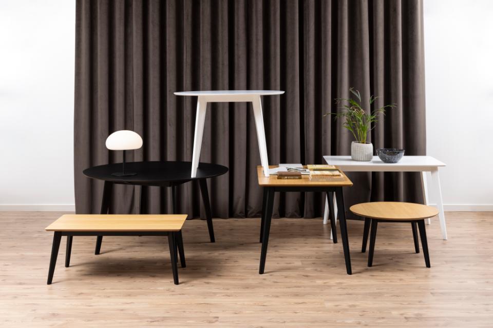Ruokapöytä 'Ärsjö' Pyöreä 105cm - Valkoinen