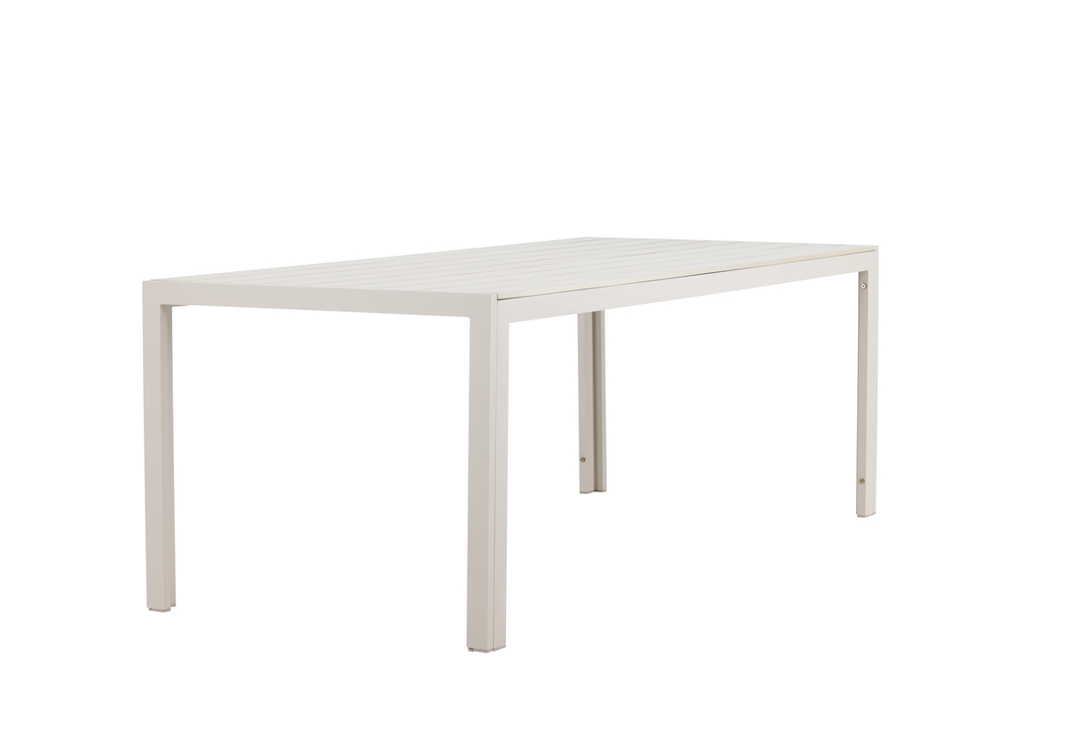 Ruokapöytä 'Mirko' 205x74cm - Beige