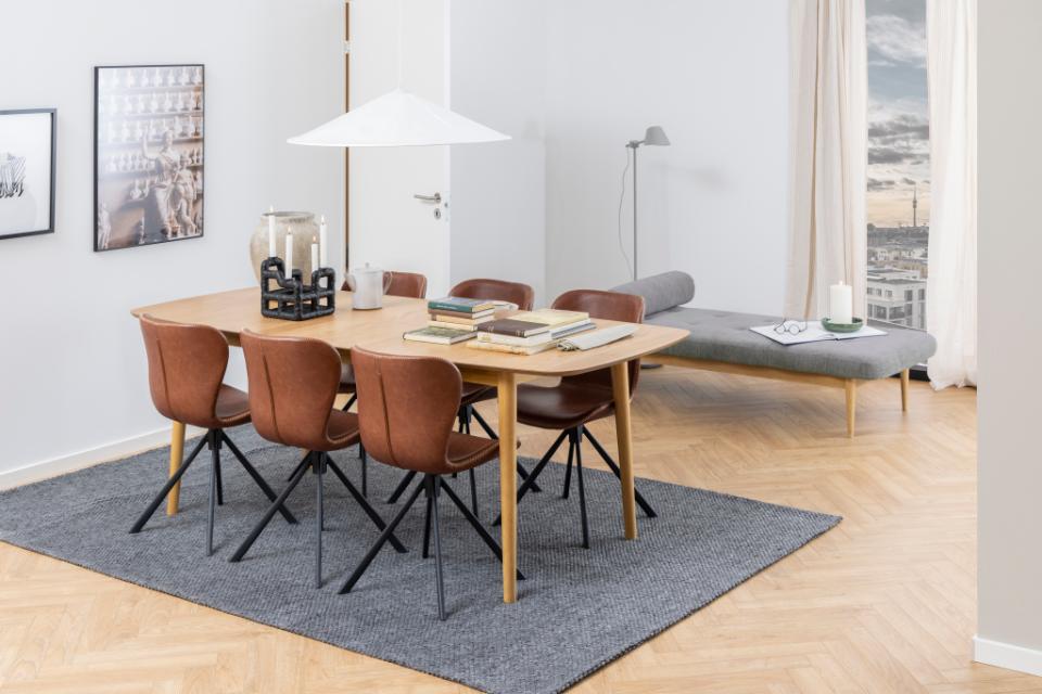 Ruokapöytä 'Vänersborg' 180cm - Luonnonväri