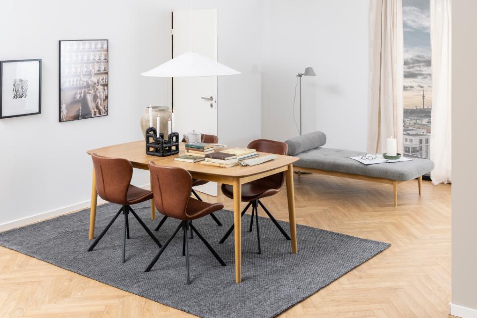 Ruokapöytä 'Vänersborg' 180cm - Luonnonväri