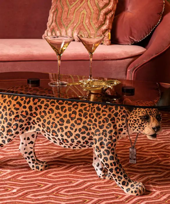 Soittopöytä 'Dope as hell' - Leopard