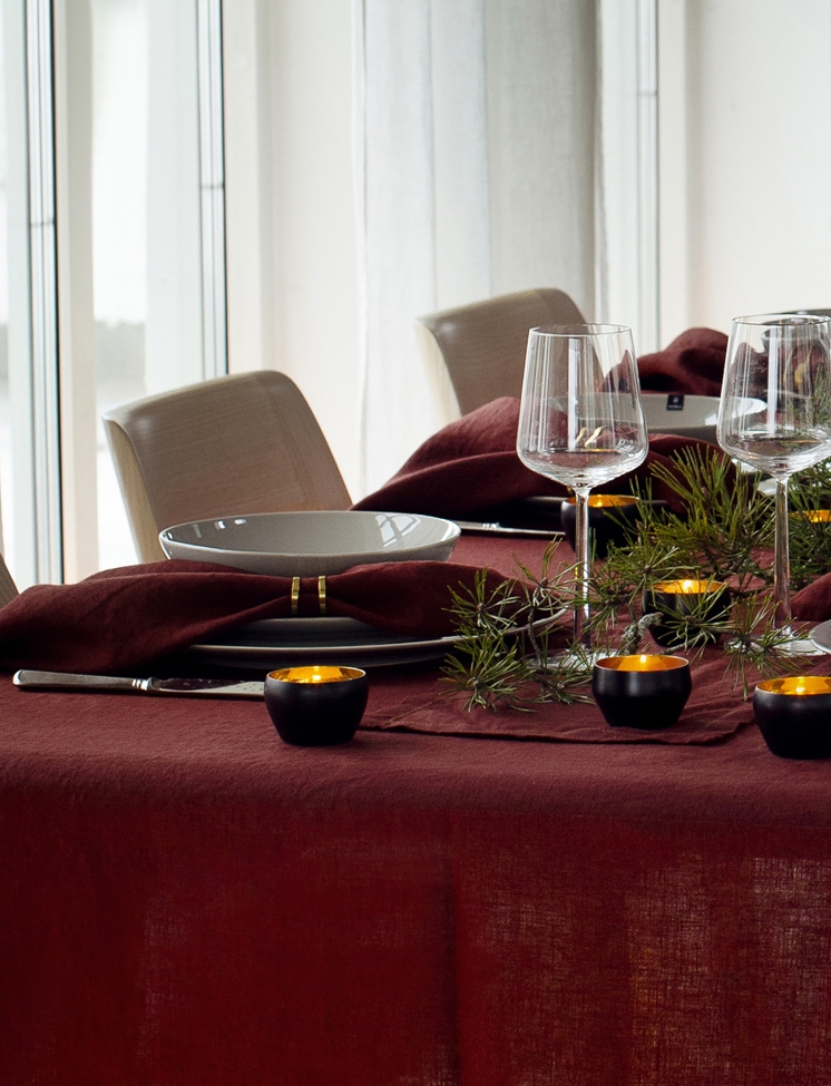 4-pack Servetti 'Sunshine' 45x45 - Punainen