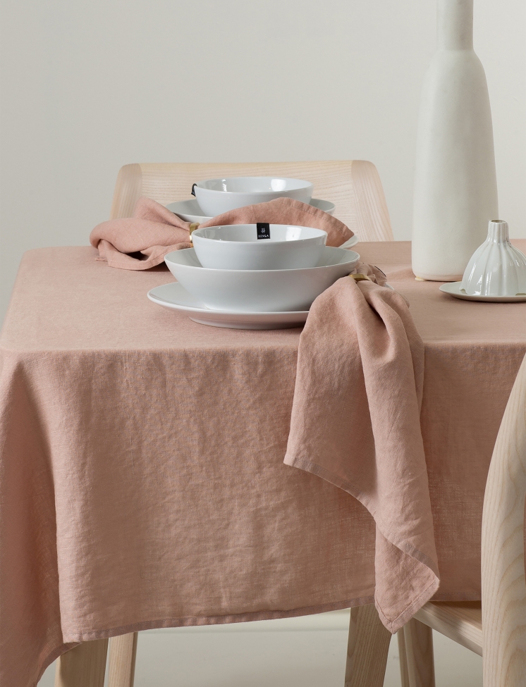 4-pack Servetti 'Sunshine' 45x45 - Vaaleanpunainen