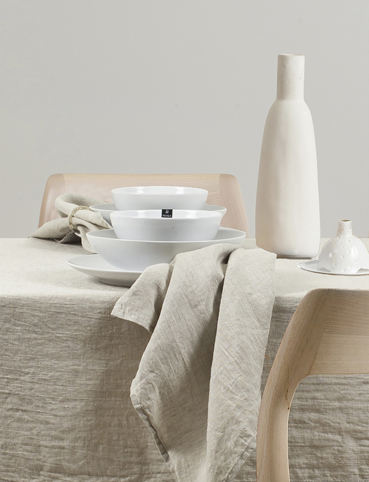4-pack Servetti 'Sunshine' 45x45 - Luonnonväri