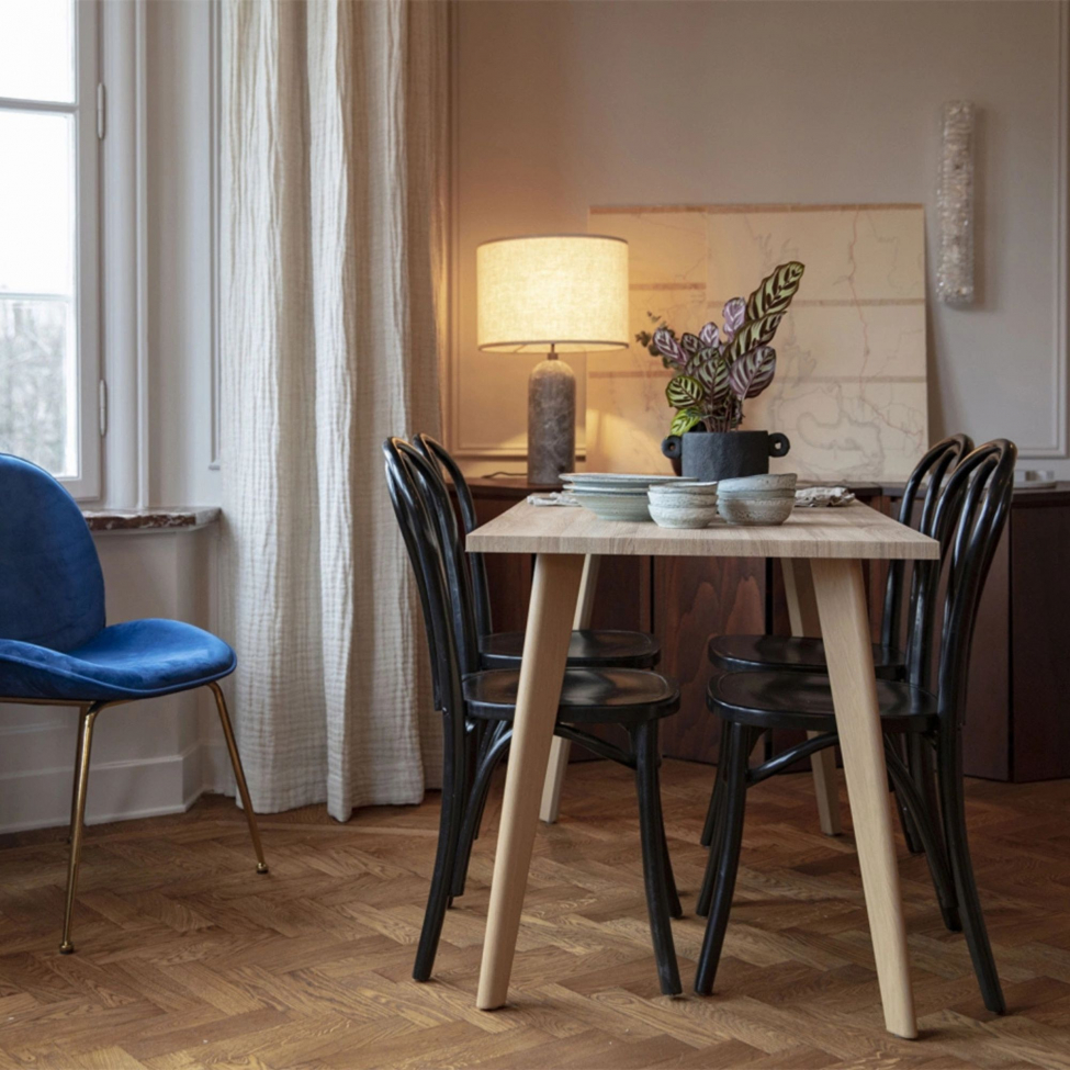 Ruokapöytä 'Nordisk' 120x70cm - Tammi