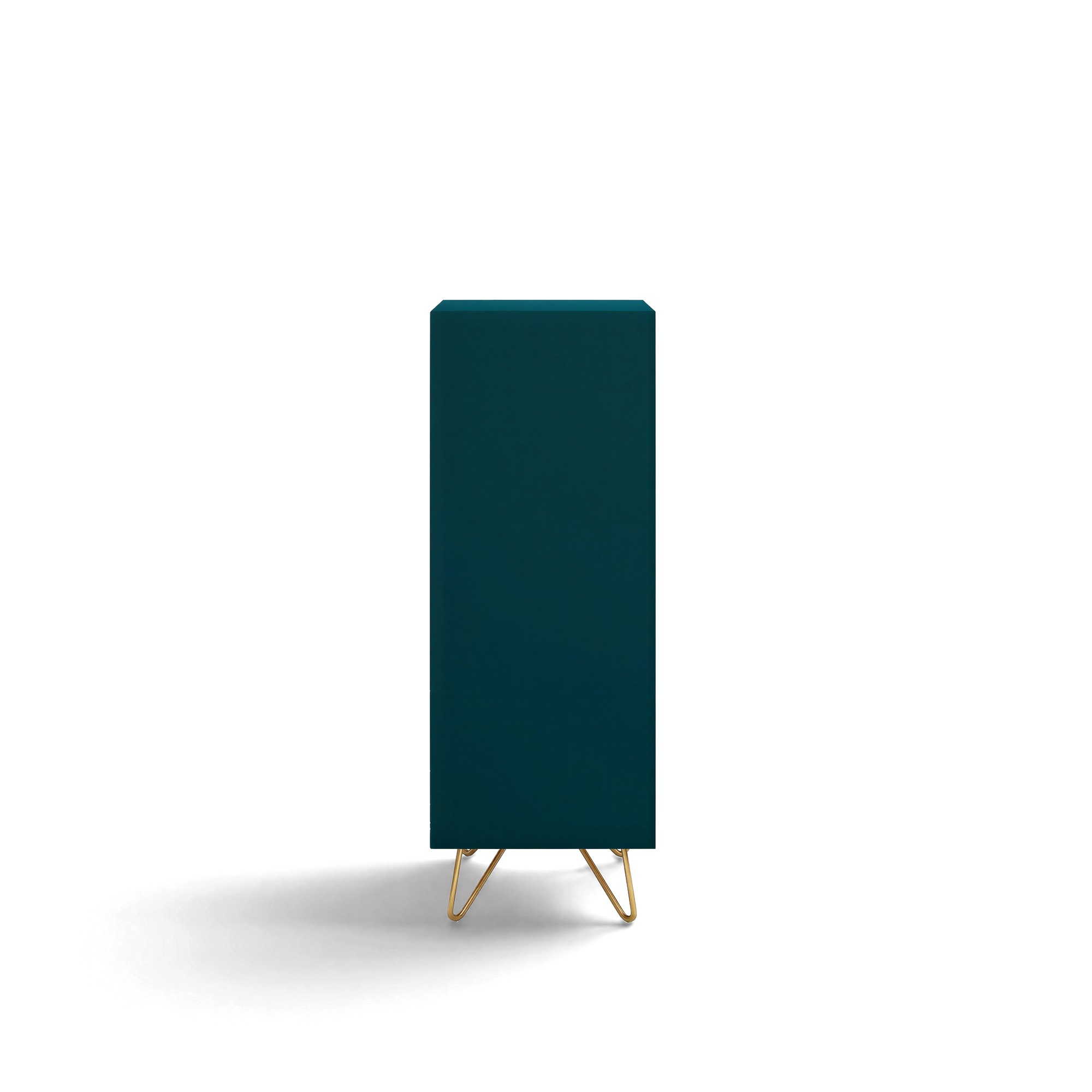 Lipasto 'Elle' 45x110 - Turkoosi/Kulta