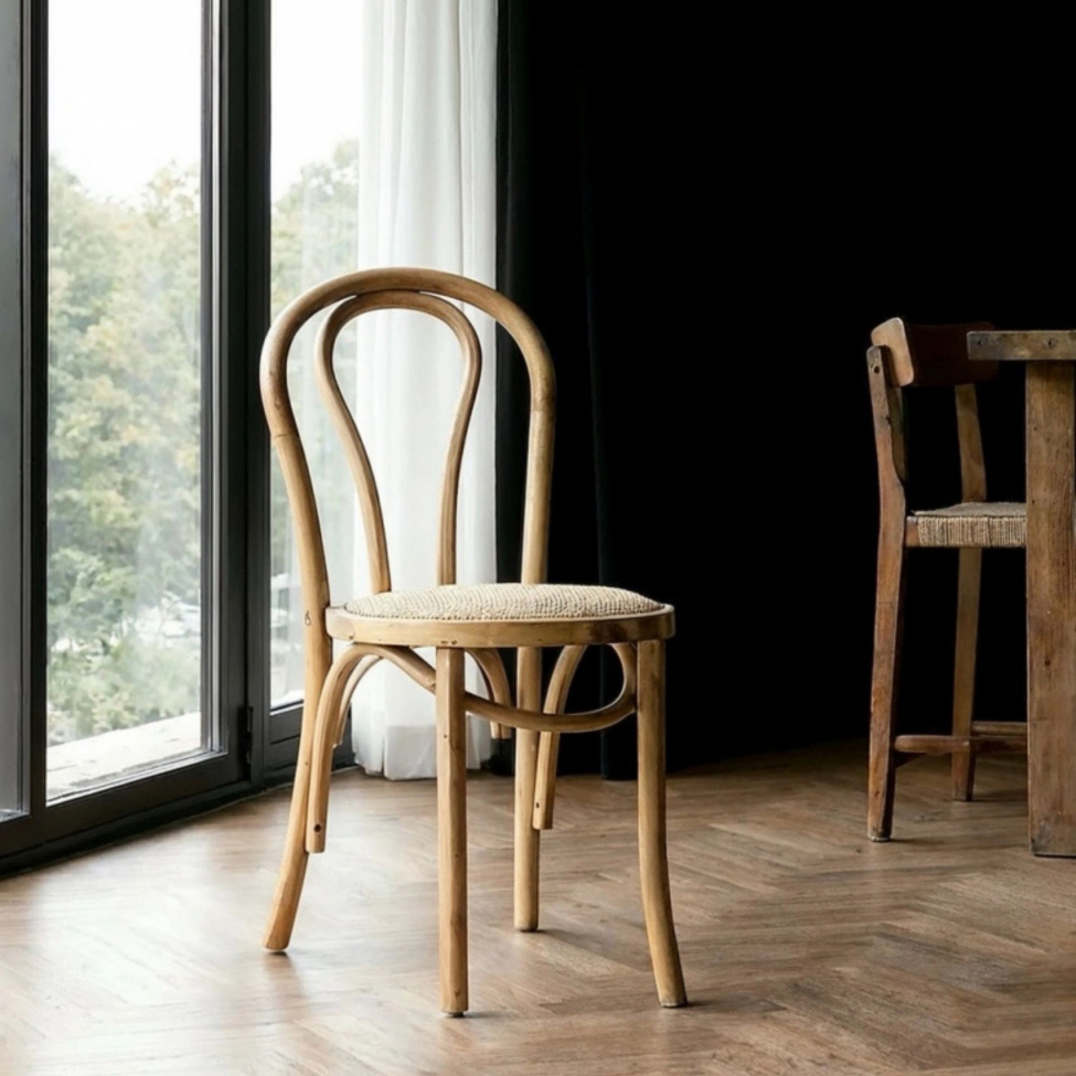 Tuoli 'Bistro' - Rottinki/Luonnonväri