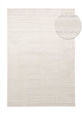 Nukkamatto 'Shaggy Indoor-Outdoor' - Cream
