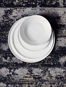 Lautanen 'Boho white' - Valkoinen