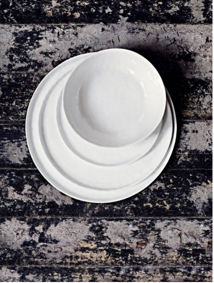 Tarjoilulautanen 'Boho white' - Valkoinen