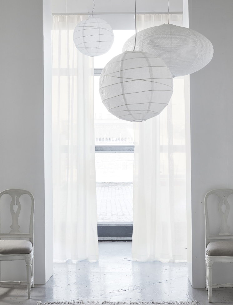 Verho 'Skylight' 140x250 - Luonnonvalkoinen