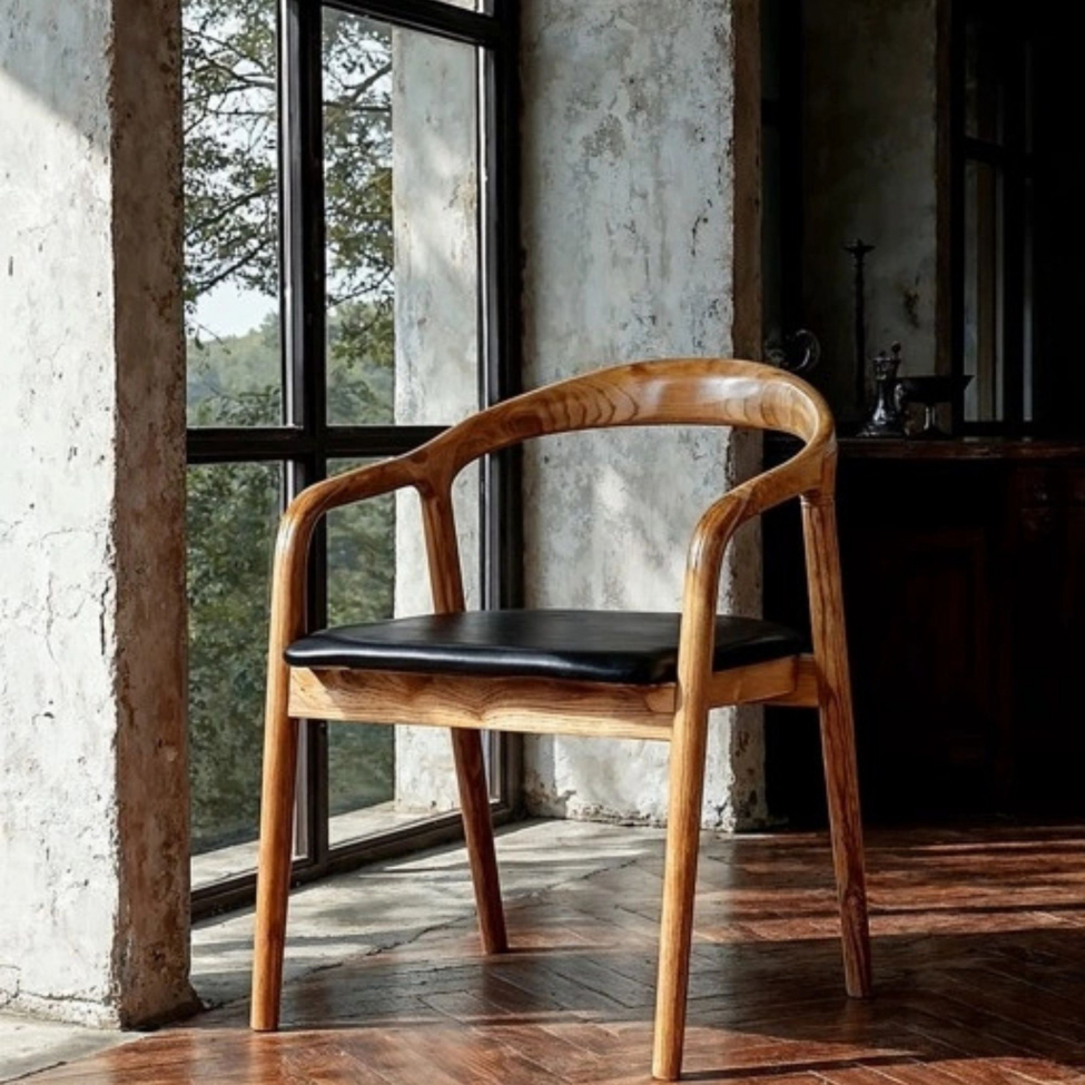 Käsinojatuoli 'Aspa' - Luonnonväri