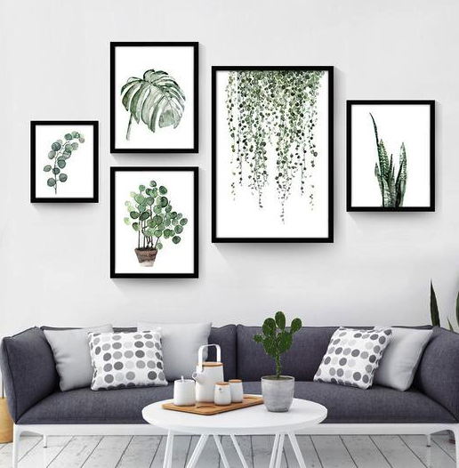 Canvas Juliste L - Trooppinen kasvi 10
