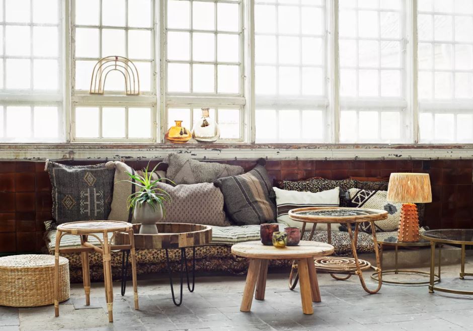 Sivupöytä 'Wooden Coffee Table' - Luonnollinen