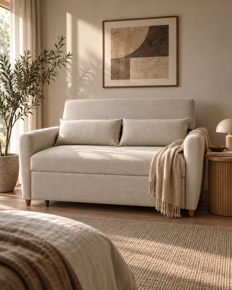 Vuodefutoni 'San Francisco' - Beige