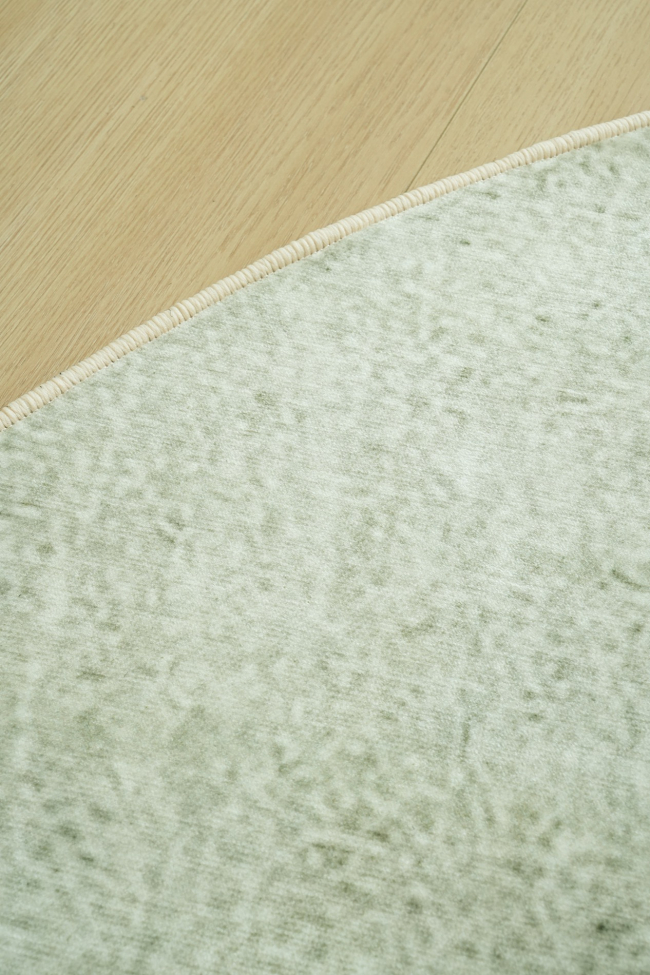 Matto 'Ängelholm' Pyöreä 200 cm - Vihreä