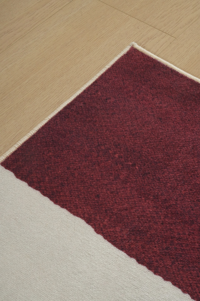 Matto 'Velenna' 200x280 cm - Punainen/Beige