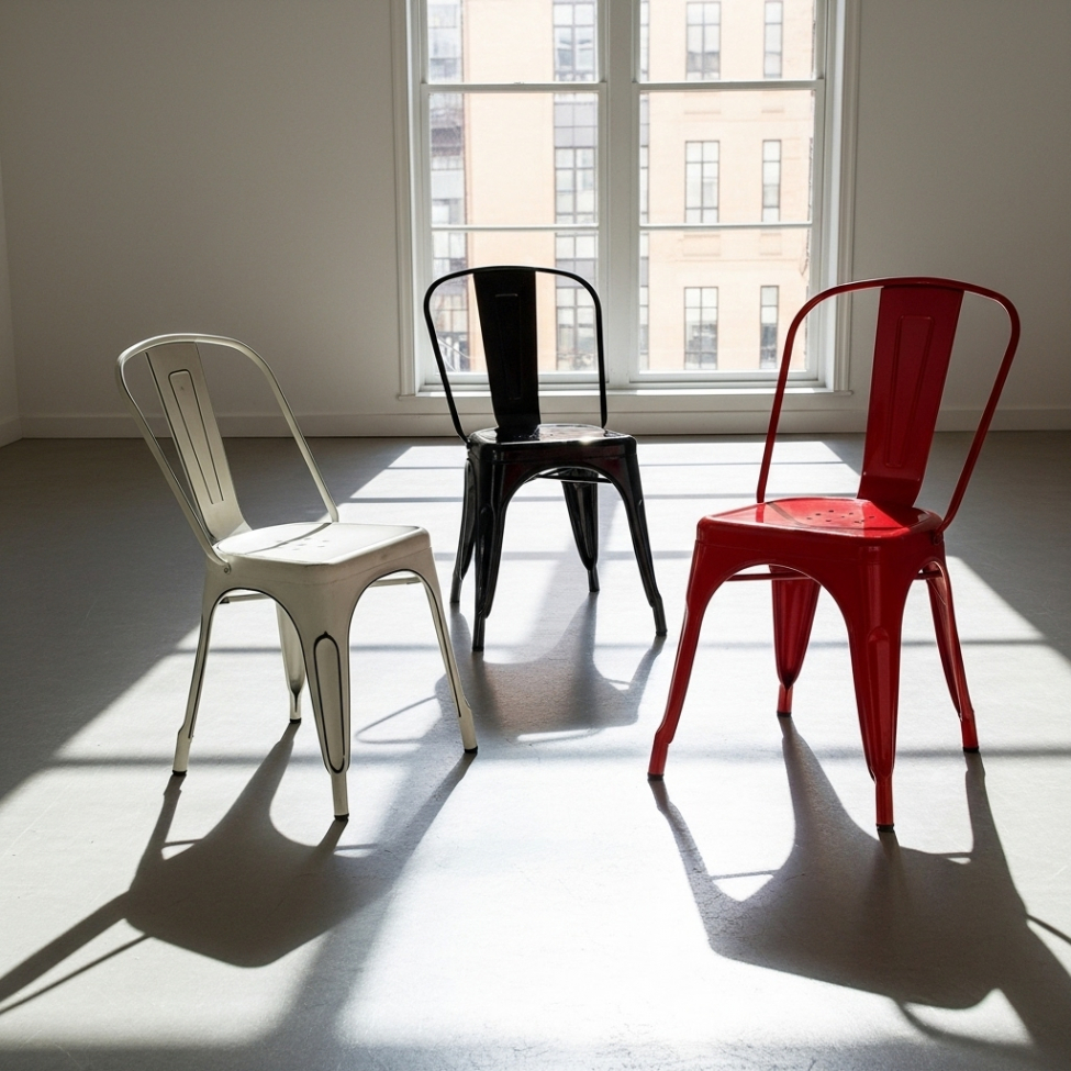 Tuoli 'Montmartre' - Vintage musta/antiikki