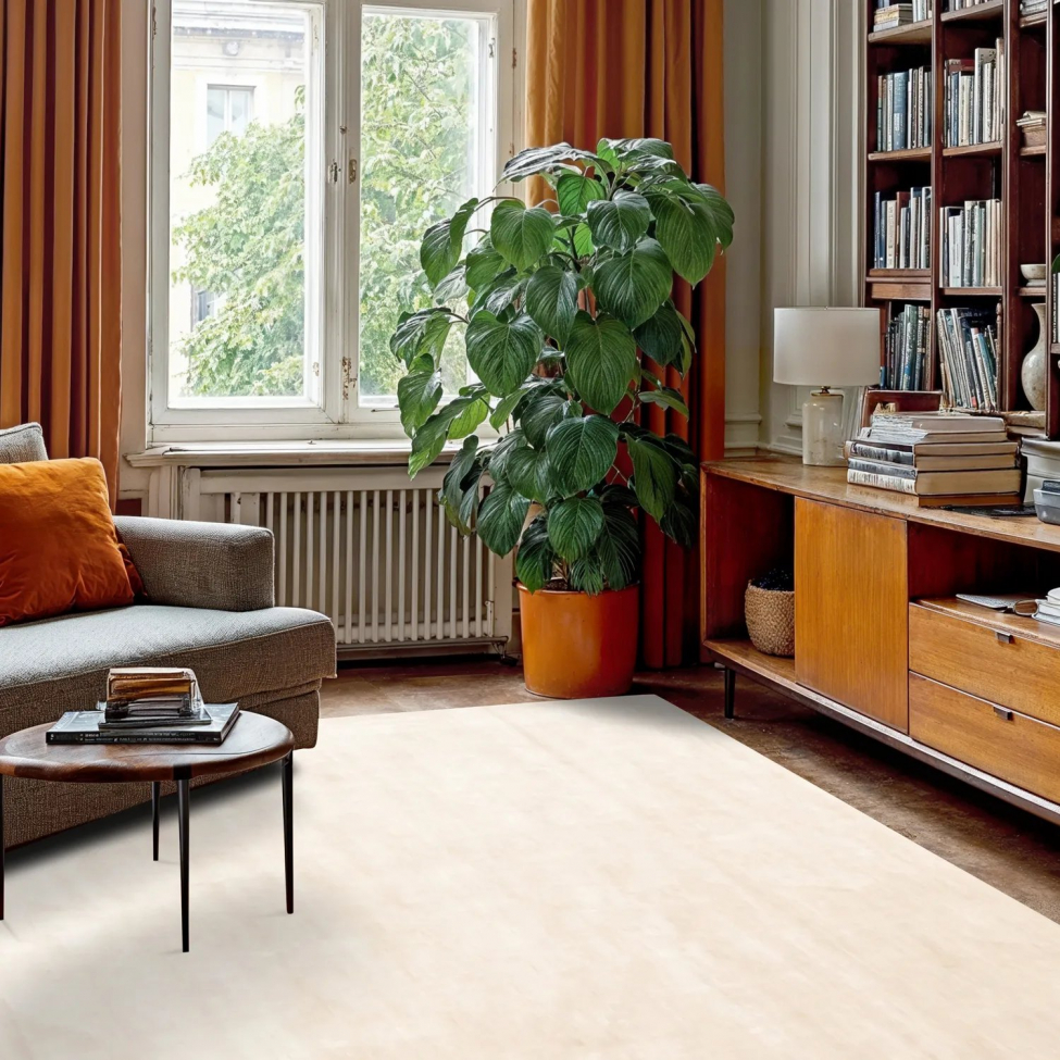 Viskoosimatto 'Jodhpur' 70x300cm - Vaaleanbeige