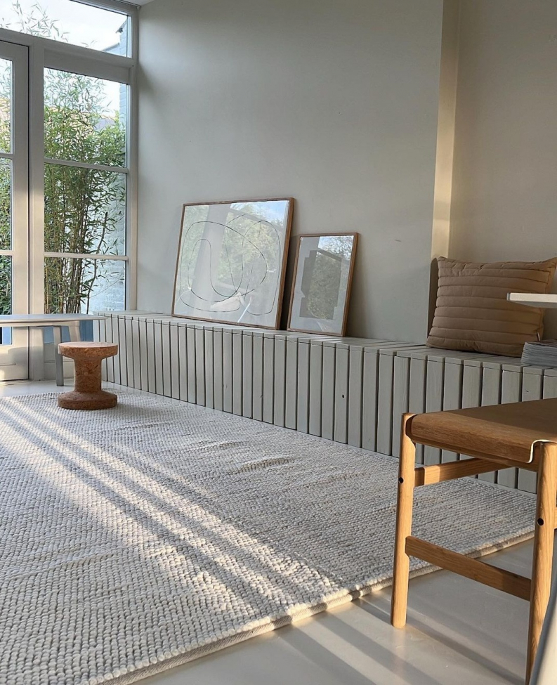 Villamatto 'Avafors' 80x300cm - Beige