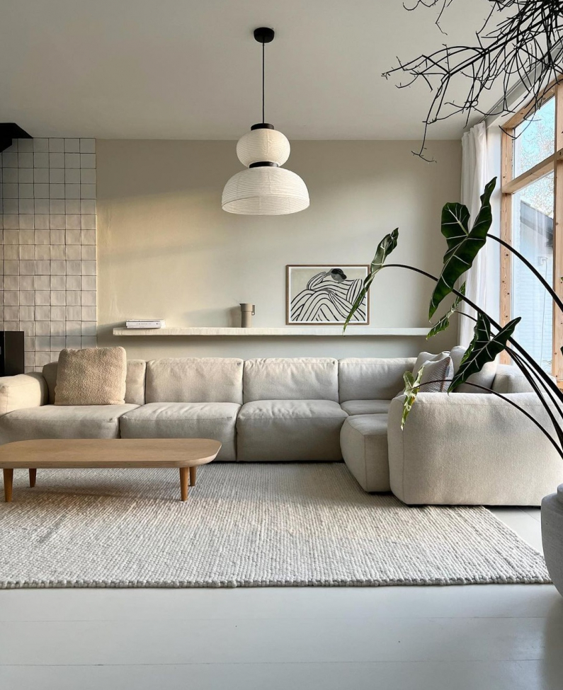 Villamatto 'Avafors' 200x290cm - Beige