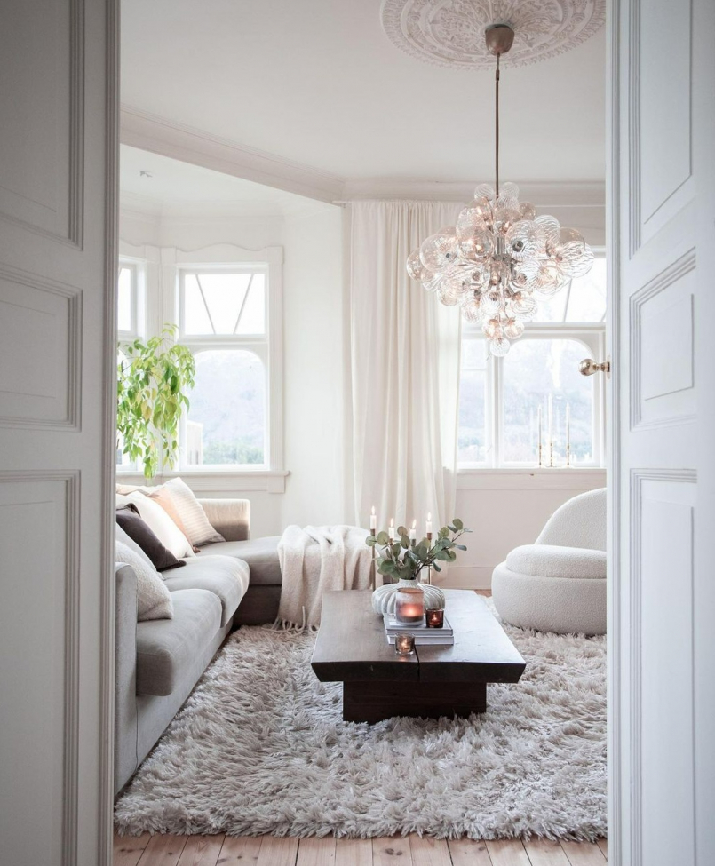 Matto 'Janjira' 80x250cm - Offwhite