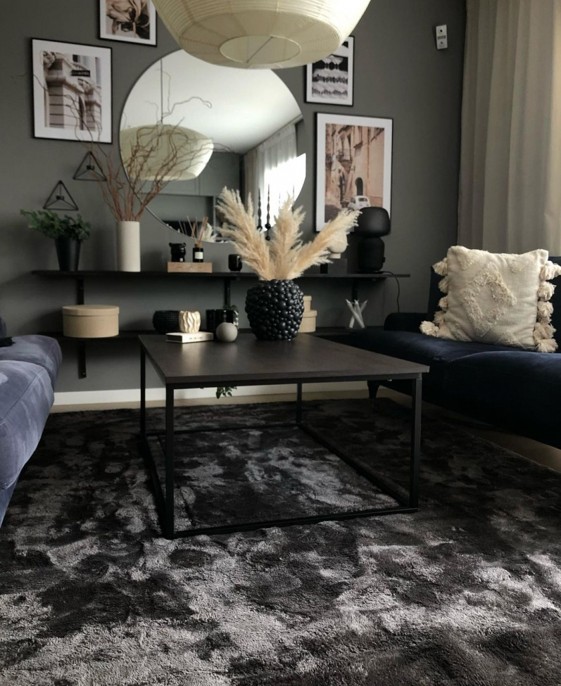 Matto 'Aranga Super Soft' 60x120cm - Antrasiitti