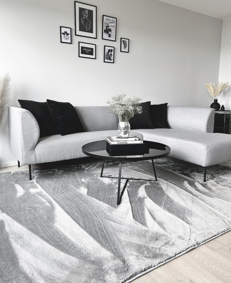 Matto 'Aranga Super Soft' 160x230cm - Harmaa