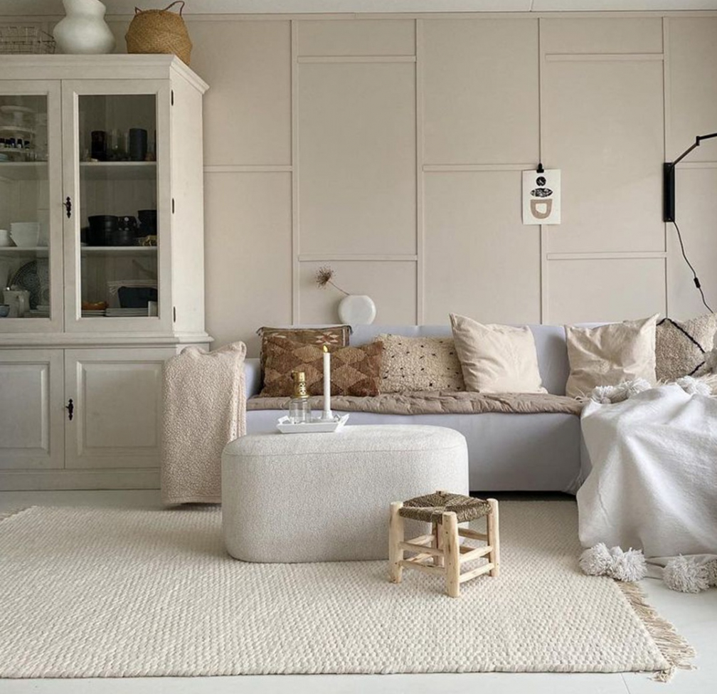 Villamatto 'Cartmel' 80x250cm - Offwhite