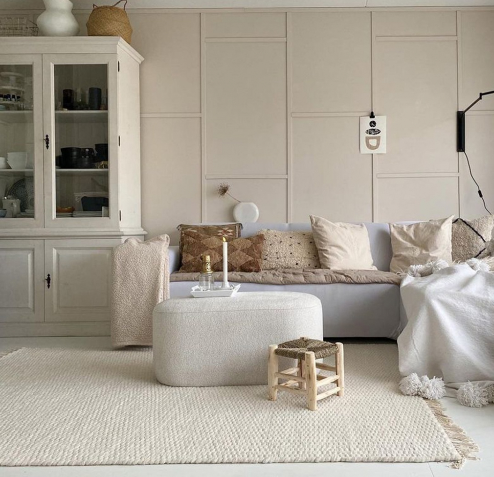 Villamatto 'Cartmel' 240x240cm - Offwhite