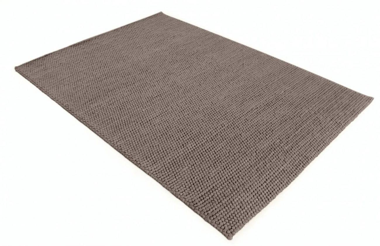 Villamatto 'Avafors Wool Bubble' 240x240cm - Ruskea