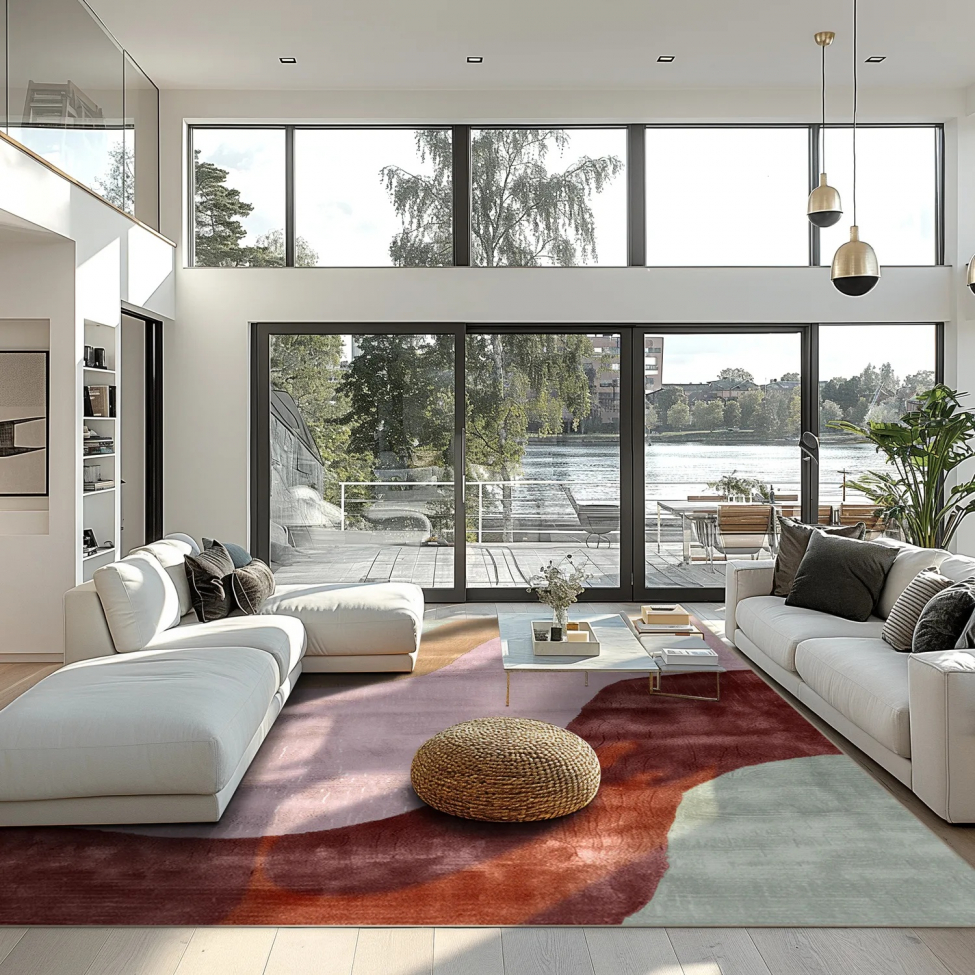 Wiltonmatto 'Barcelona' 200x280cm - Vaaleanpunainen