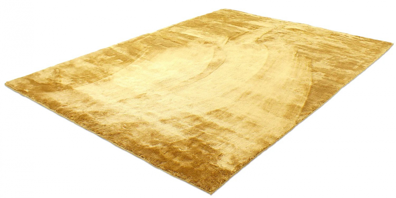 Kudottu matto 'Aranga Super Soft' 120x170cm - Keltainen