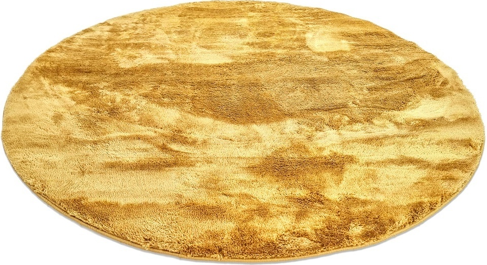 Py&ouml;re&auml; matto 'Aranga Super Soft' 200cm - Keltainen
