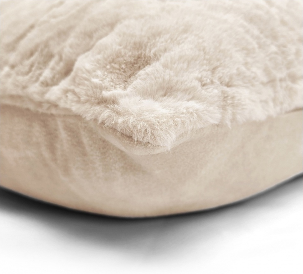 Tyynynpäällinen 'Aranga Super Soft' 45x45cm - Beige