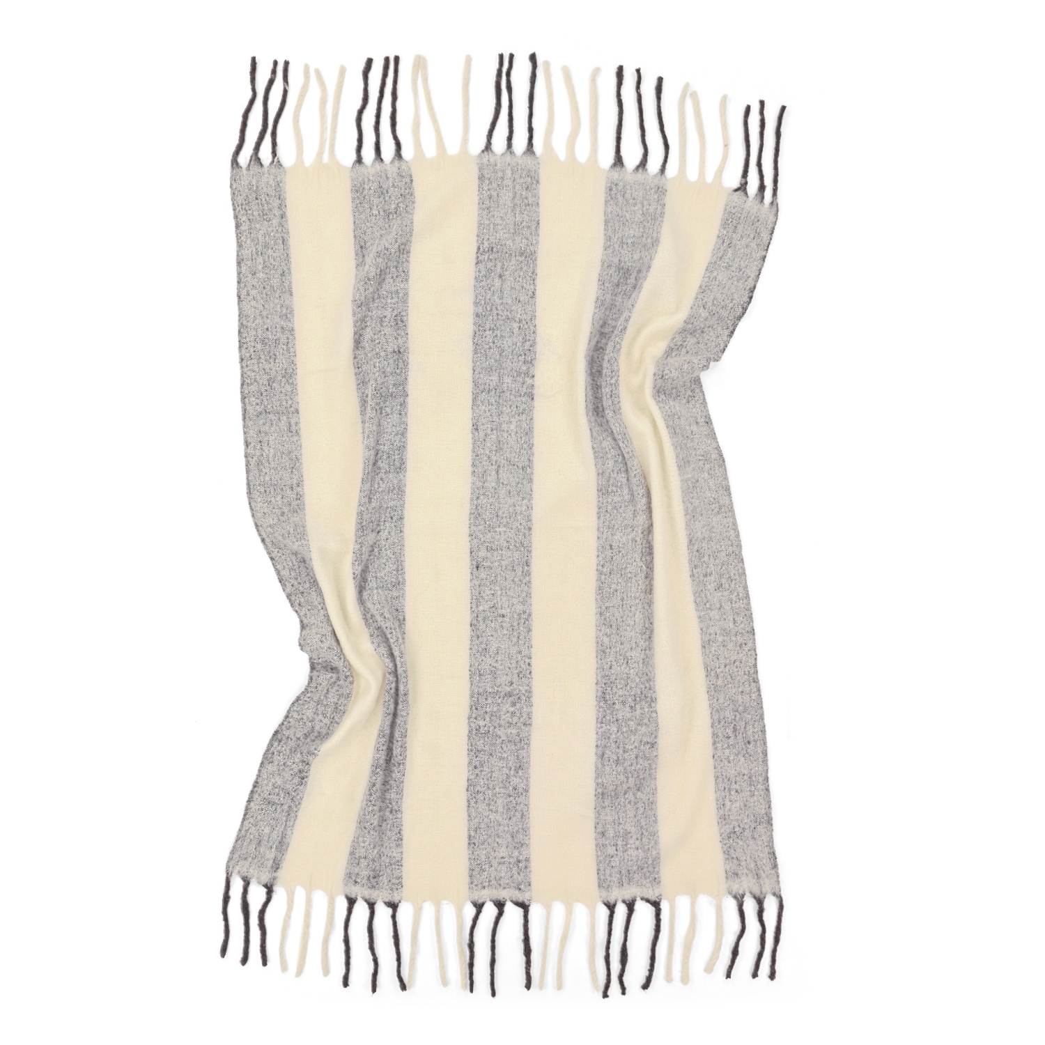 Ruutu 'Beatriz Stripe' 130x170cm - Musta/valkoinen