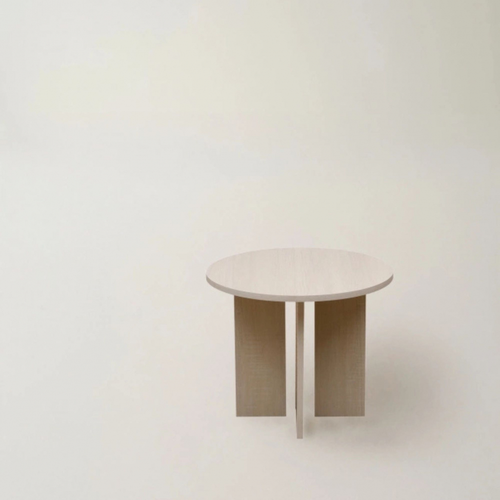 P&ouml;yt&auml; 'Cr&eacute;me' Py&ouml;re&auml; 55 cm - Valkopigmentoitu