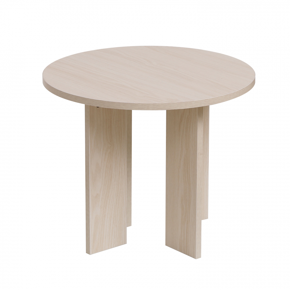 Pöytä 'Créme' Pyöreä 55 cm - Luonto