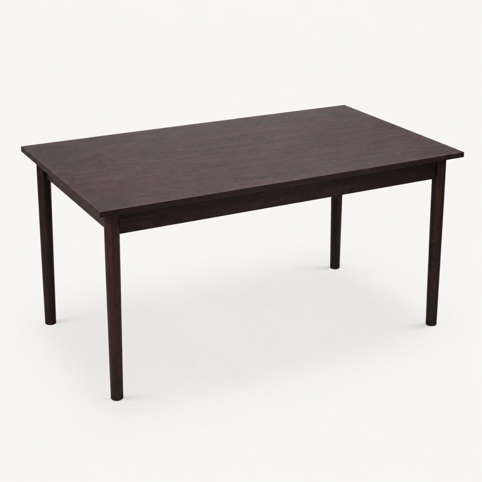 Ruokapöytä 'Fager' 135cm - Pähkinä