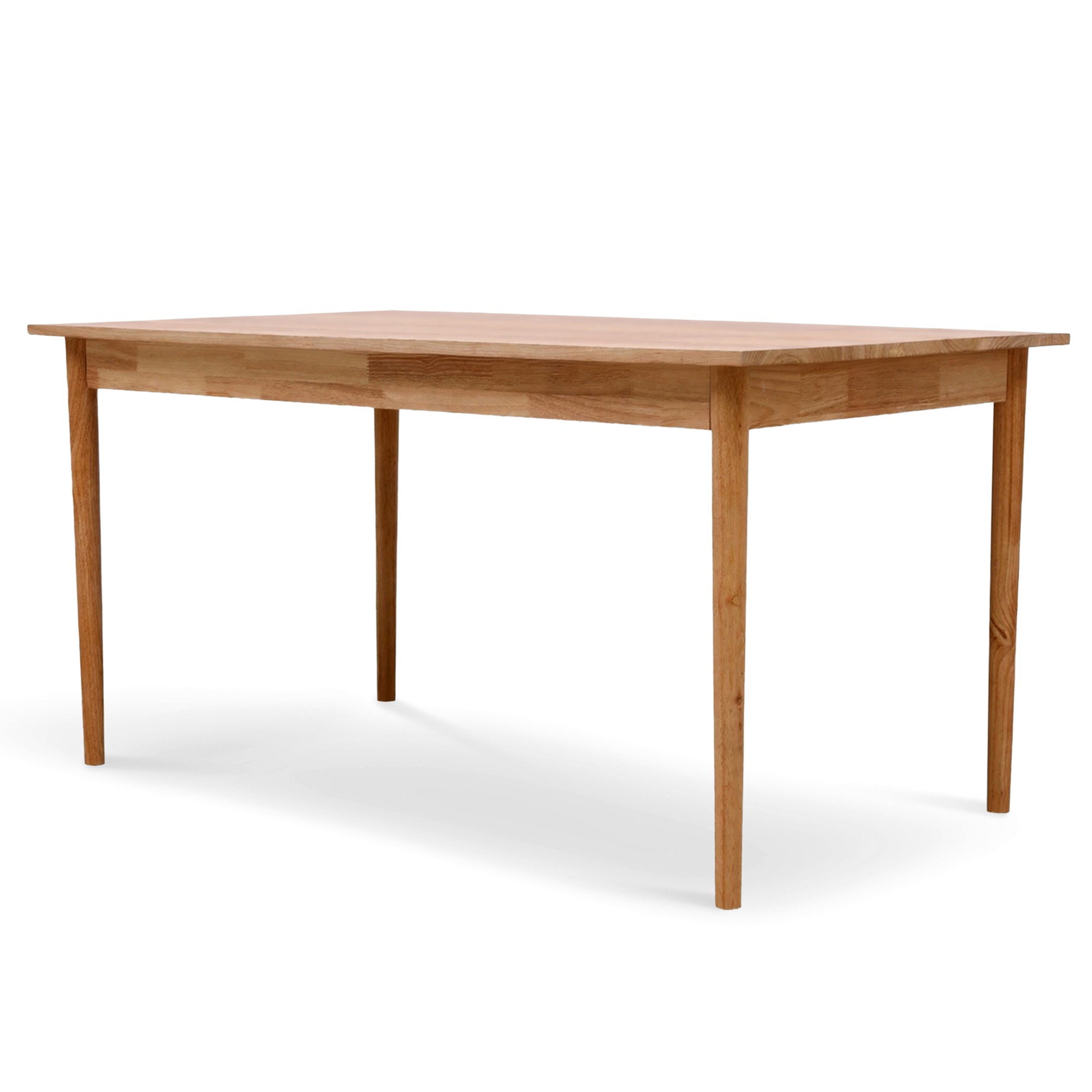 Ruokapöytä 'Fager' 135cm - Valkopigmentoitu