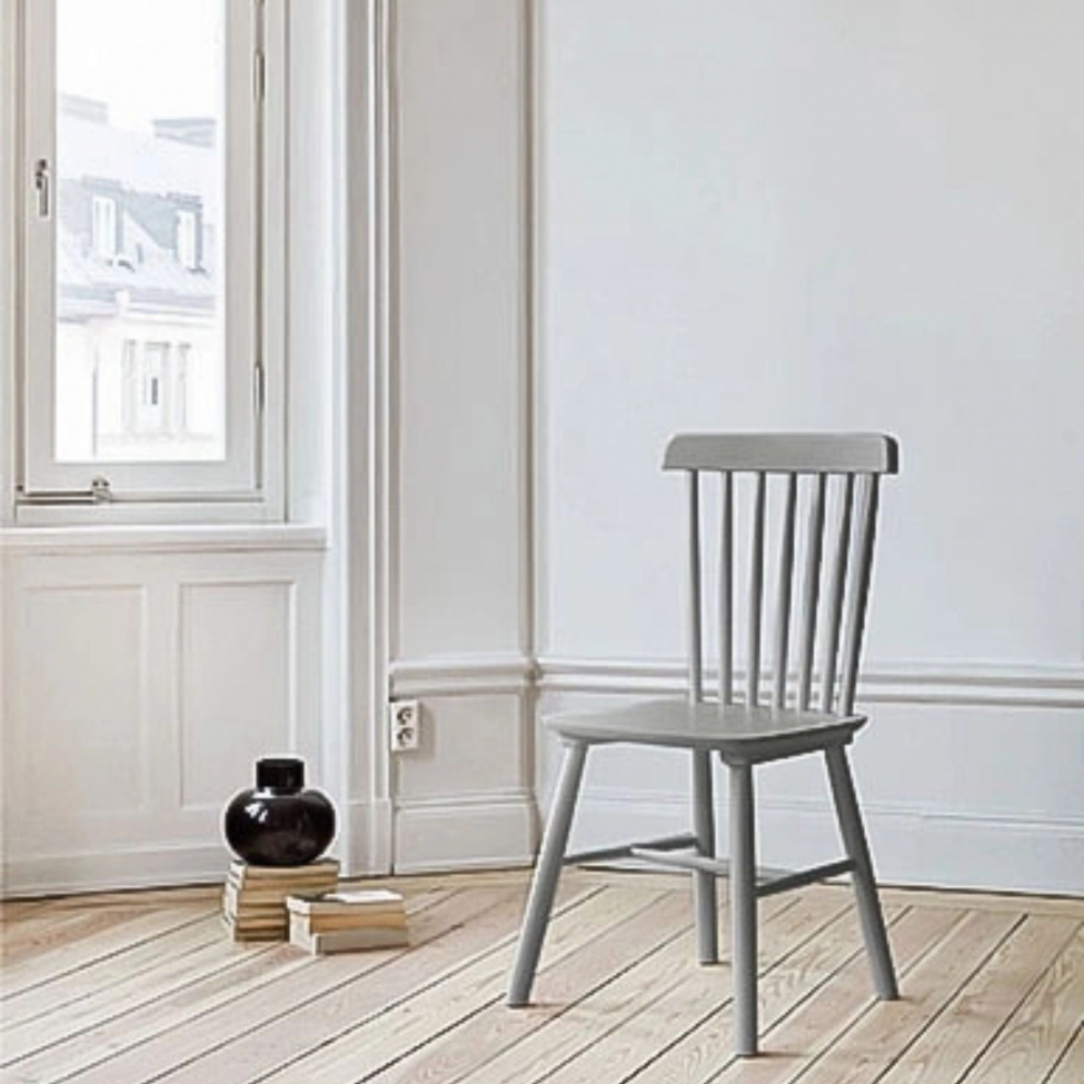 Tuoli 'Elsa' - Tummanharmaa/Hopeanharmaa