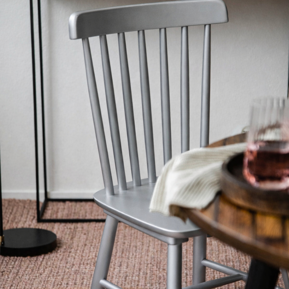 Tuoli 'Elsa' - Hopeanharmaa