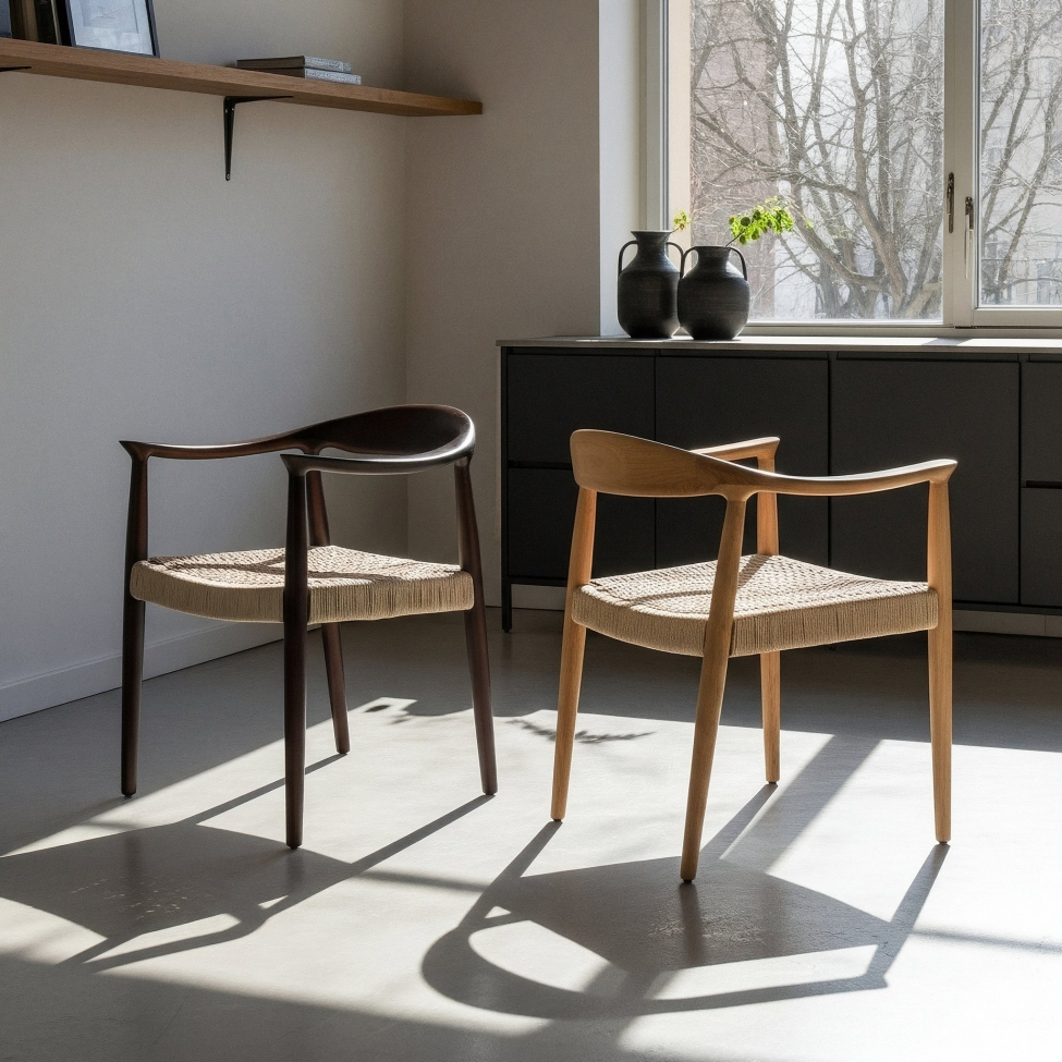 Tuoli 'Ask' - Pähkinä