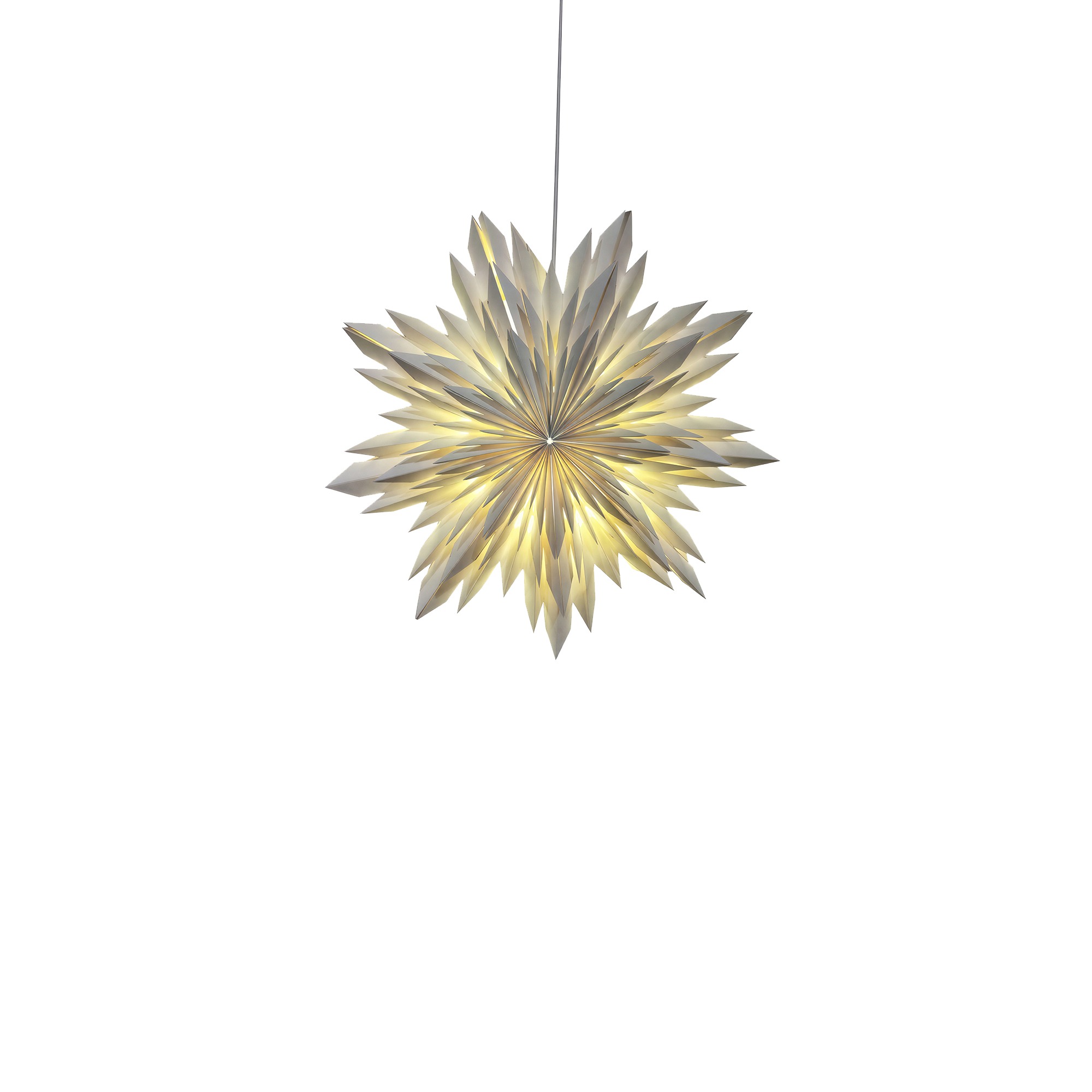 Adventt&auml;hti 'Oslo' 65cm - Valkoinen