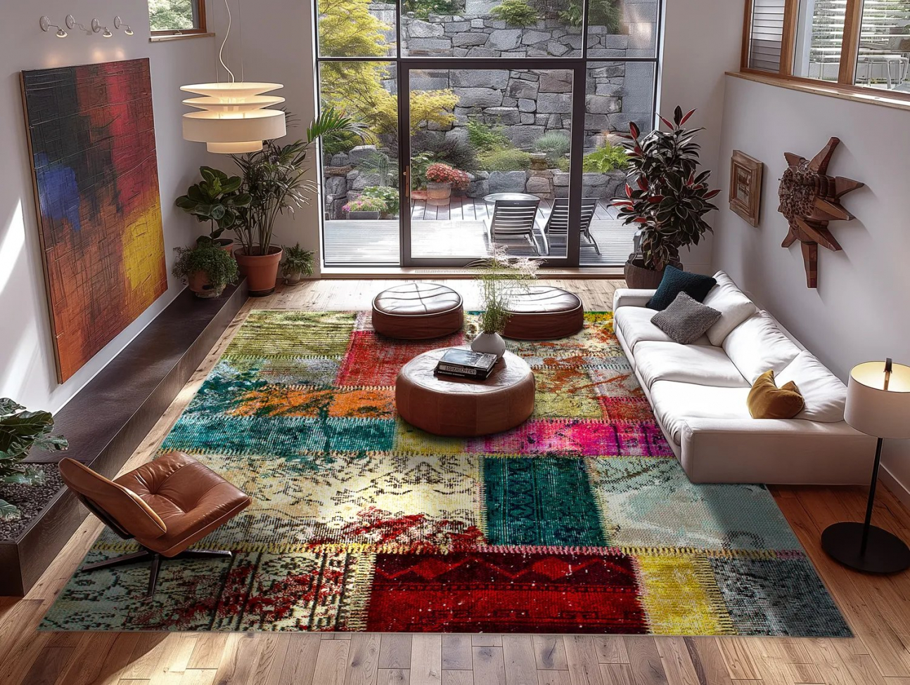 Wiltonmatto 'Ariana' 80x300cm - Multi