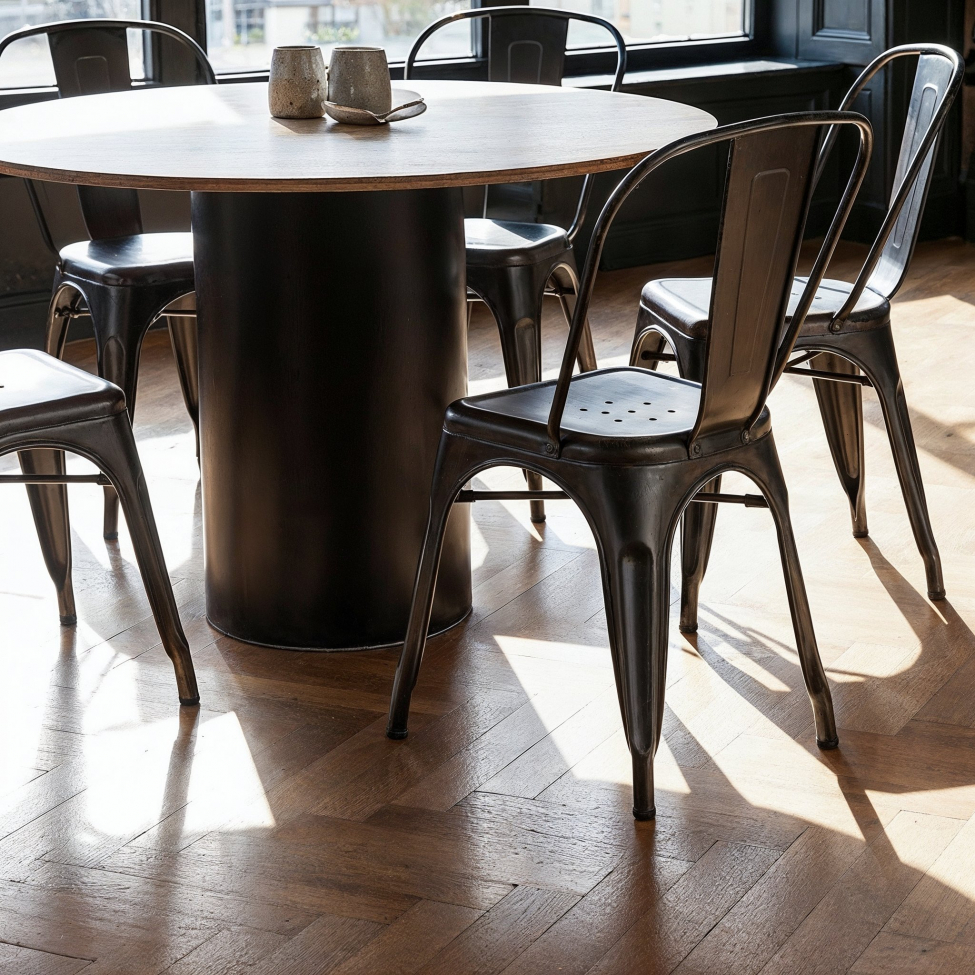 Tuoli 'Montmartre' - Musta/Patina