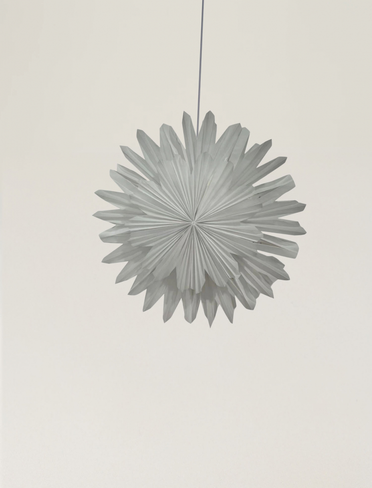 Adventtitähti 'Lucia' 60cm - Valkoinen