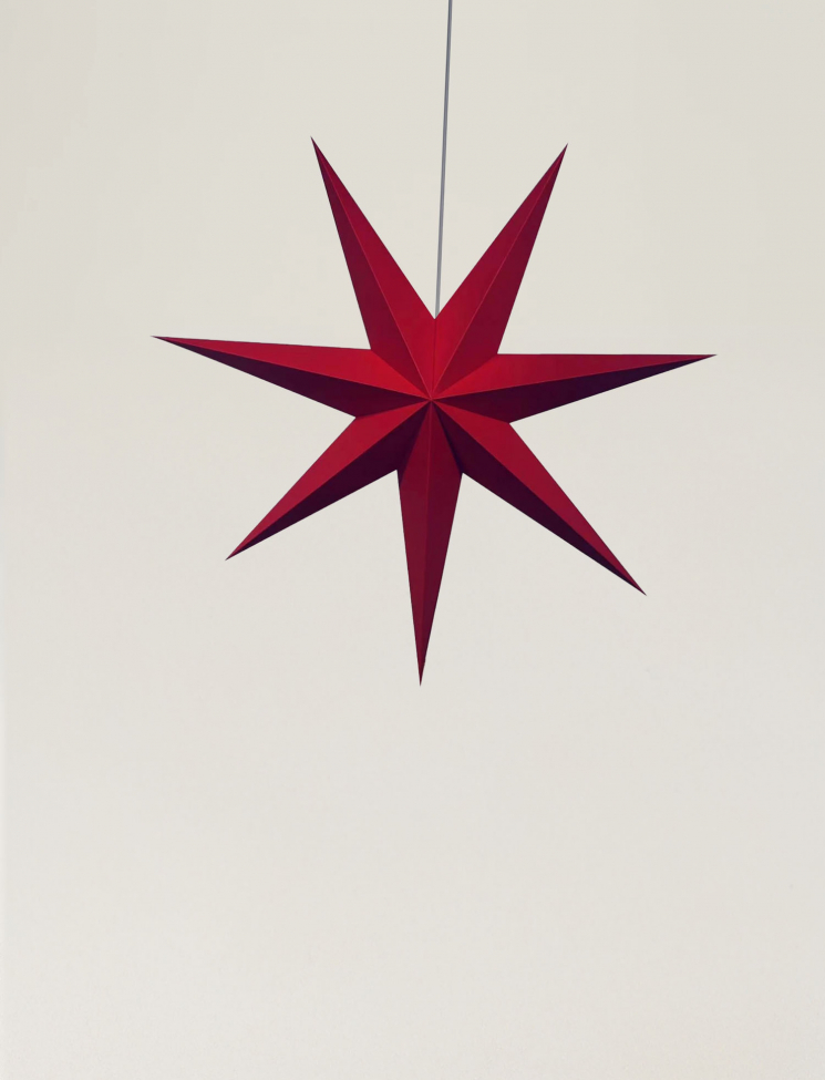 Adventtitähti 'Sally' 100cm - Punainen